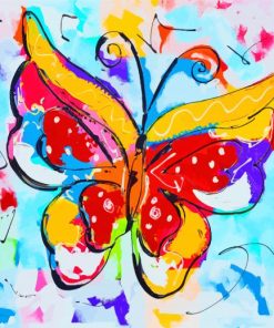 Colorful Butterfly Insects Paint By Numbers