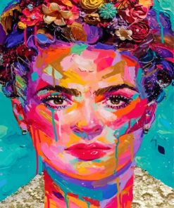 Colorful Frida Kahlo Paint By Numbers
