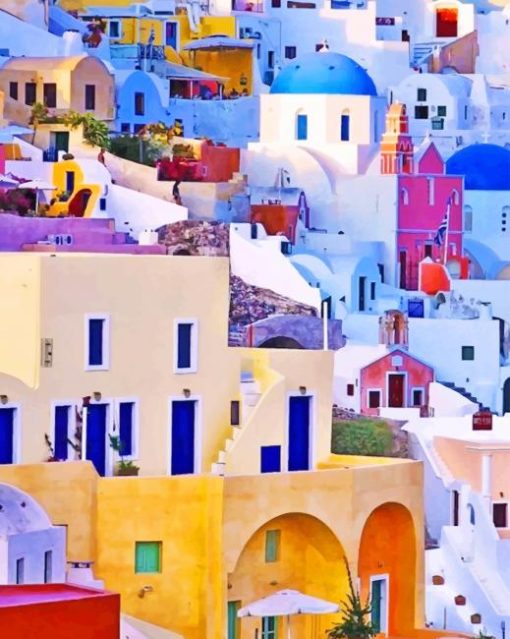 Colorful-Greece-Houses