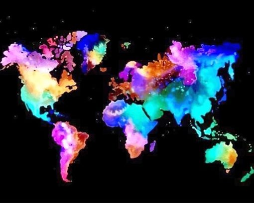 Colorful-world-map-adult-paint-by-numbers