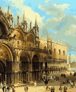 Venice Cityscape Paint By Numbers