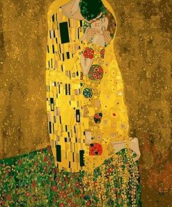 Romantic Couple Gustav Klimt Paint By Numbers