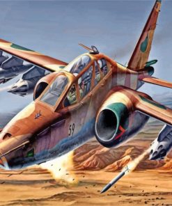 Convair B-58 Hustler Military Paint By Numbers