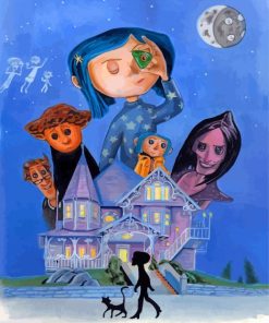 Coraline Inspired Animation Paint By Numbers