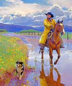 Cowboy Animals Paint By Numbers