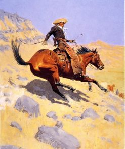 Horseman Cowboy Adventure Paint By Numbers