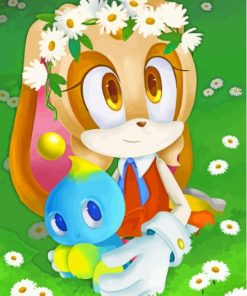 Animated Cream The Rabbit Paint By Numbers