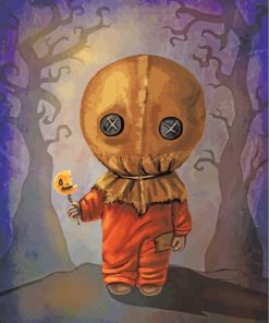 Creepy Horror Sam Paint By Numbers