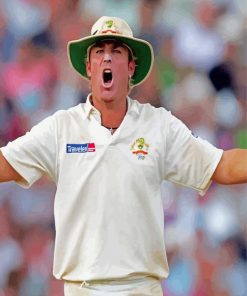 Shane Keith Warne Paint By Numbers