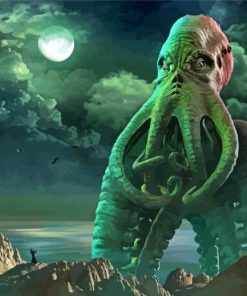 Cthulhu Mythos Inspiration Paint By Numbers