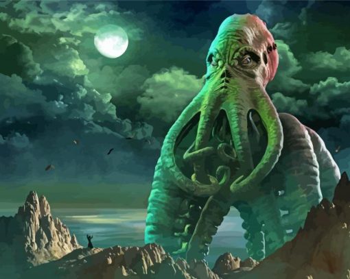 Cthulhu-paint-by-numbers