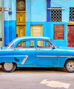 Cuba Blue Car Paint By Numbers