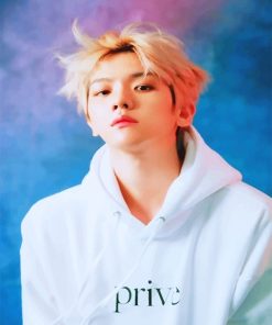 Cute Baekhyun EXO Photography Paint By Numbers