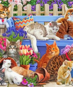 Adorable Cats Paint By Numbers