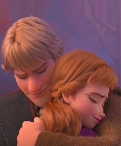 Kristoff And Anna Friendship Paint By Numbers