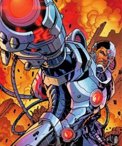 Cyborg Movies Paint By Numbers