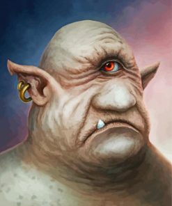 One-Eyed Cyclopes Paint By Numbers