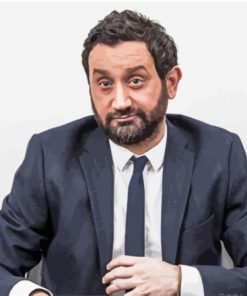Cyril Hanouna Celebrity Paint By Numbers