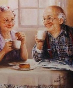 Elderly Love Paint By Numbers