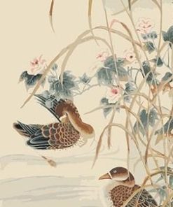 Colorful Wood Duck Paint By Numbers