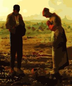 Farmers Crafting Scene Paint By Numbers