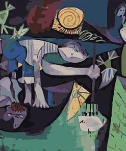 Pablo Picasso Night Fishing Paint By Numbers