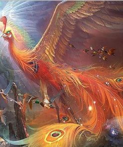 Phoenix Birds Painting Kit for Modern Enthusiasts Paint By Numbers