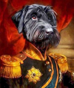 Adorable Schnauzer Paint By Numbers