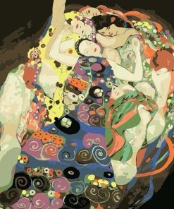 The Maiden Klimt Art Paint By Numbers