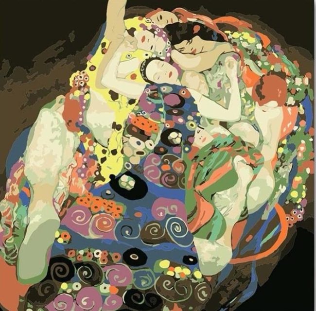 The Maiden Klimt Art Paint By Numbers