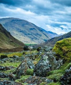 Highland Mountain Landscape Paint By Numbers