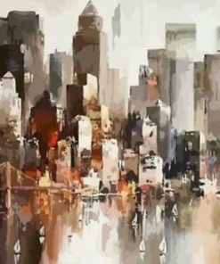 New York City Skyline Paint By Numbers