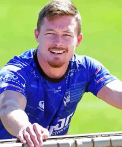 Damien Cook Rugby League Paint By Numbers