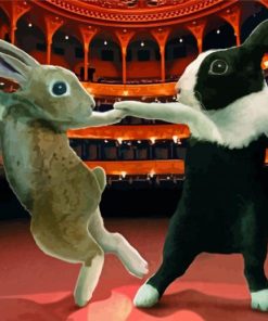 Dancing Bunny Art Kit Paint By Numbers