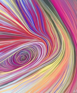 Depth Abstract Painting Kit Paint By Numbers