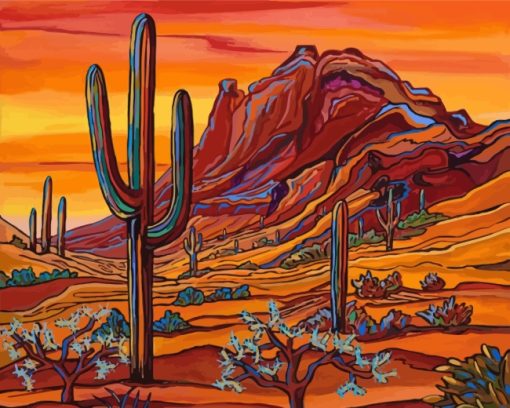 Desert-Art-paint-by-numbers
