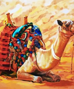 Explore the Desert Camel Paint By Numbers
