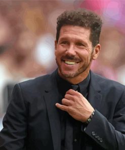 Diego Simeone Inspired Paint By Numbers