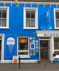 Dingle Town Ice Cream Paint By Numbers