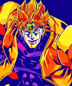 Dio Brando JoJo’s Adventure Paint By Numbers