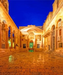 Diocletian's Palace Croatia Paint By Numbers
