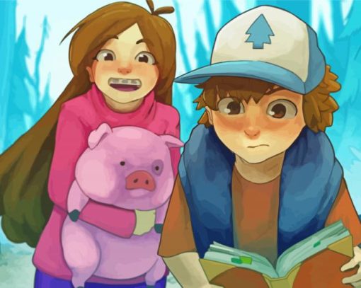 Dipper-paint-by-number