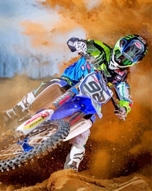 Dirt-Bike-Driver-paint-by-number