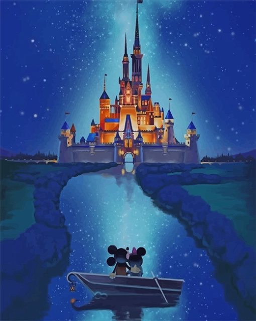 Disney-Castle-Paint-by-numbers
