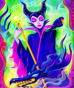 Maleficent Mistress of Evil Paint By Numbers