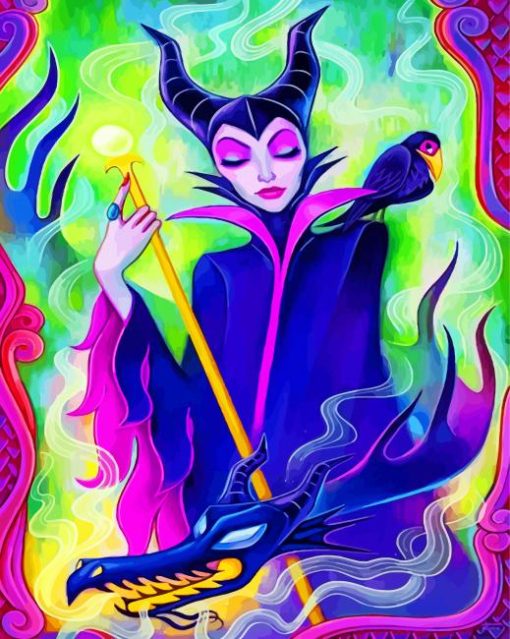 Disney-Maleficent-paint-by-number