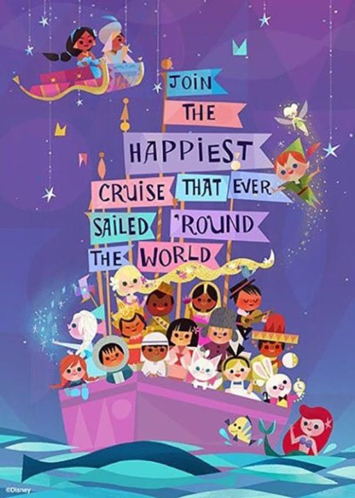 Disney-Small-World-DIY-Cartoon-And-Animation-Paint-By-Numbers-PBN-21287