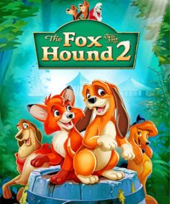 Disney's Fox and Hound Adventure Paint By Numbers