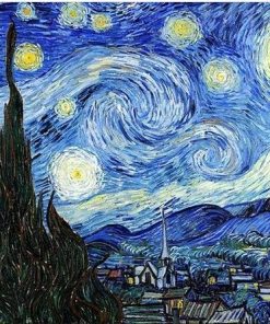 Starry Night Van Gogh Paint By Numbers