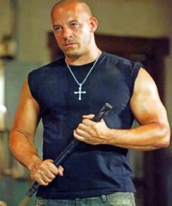 Vin Diesel Movie Star Paint By Numbers